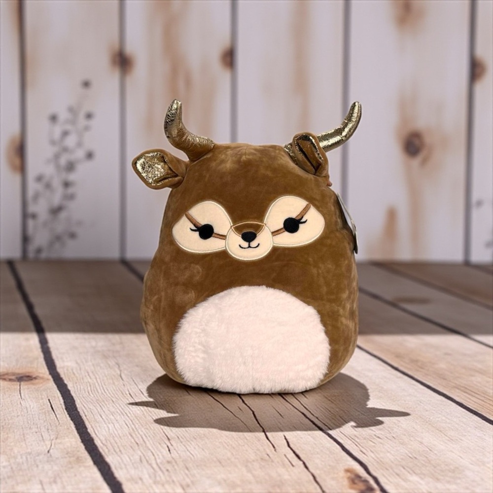 ❤❤ NWT SQUISHMALLOWS Kieli,‎ the Antelope MAKEUP ARTIST ❤❤